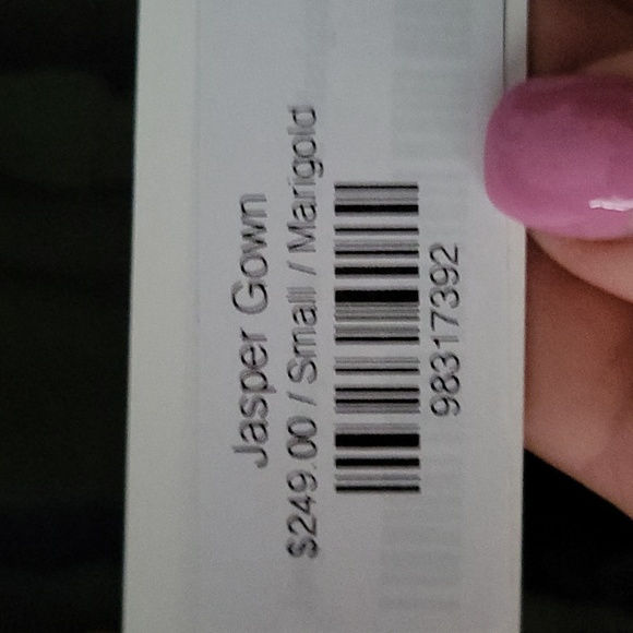 SOLD!!  Rene the Label Jasper gown  As seen on The Bachelor - Picture 5 of 5